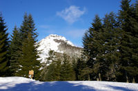 Le Pic de Bazs depuis le Col de la Serre