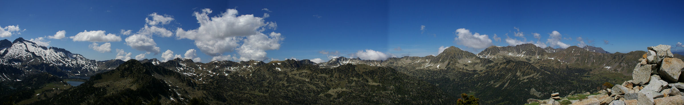 Panoramique au Nord du Soum de Monpelat