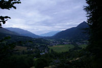 Vue d'Arrens depuis le chemin de la Reine Hortence