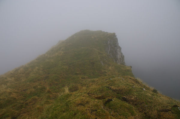 La Pointe de Surgatte, dans les nuages ce jour l!