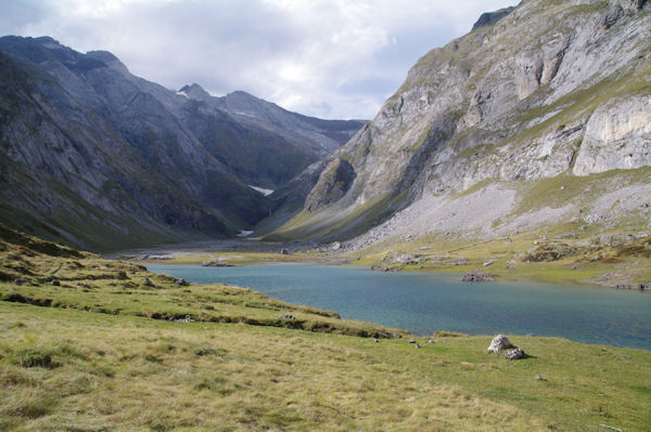 Le Lac du barrage d_Ossoue