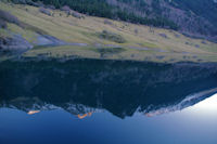 Reflets sur le lac du Tech