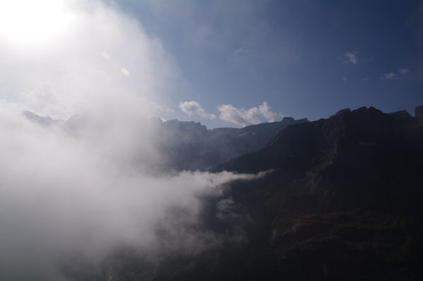 Brumes dans le Cirque de Gavarnie