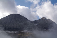 Le Taillon et les Pics des Gabietous depuis le Col des Tentes