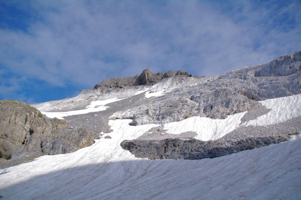 La face Sud du Casque du Marbor