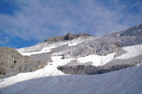 La face Sud du Casque du Marbore