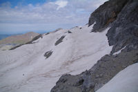 La falaise Sud de la Tour du Marbor