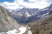 Le Cirque de Gavarnie depuis le Col des Sarradets