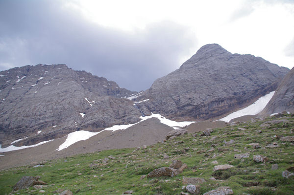 Le Taillon et le Pic des Gabietous occidental