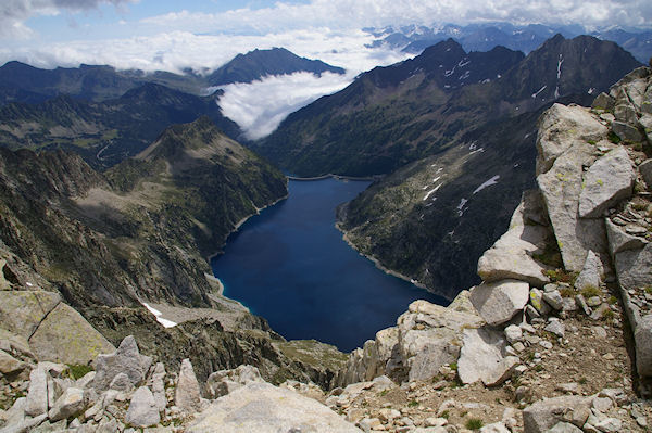 Le Lac de Cap de Long depuis le Turon de Nouvielle