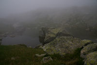 Errance dans la brume entre le Lac de la Manche et le Lac Det Mail