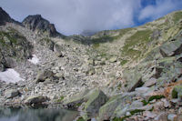 Entre le Lac du Pourtet et le Lac suprieur de l_Embarrat