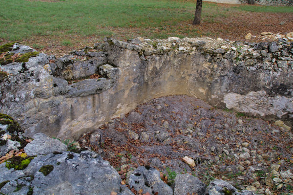 Vieux bassin assech  Prat del Gras