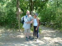 Marie Francoise et Fred au depart