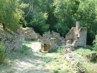 Les ruines du moulin de Tournefeuille