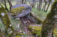 Un dolmen vers les Condamines