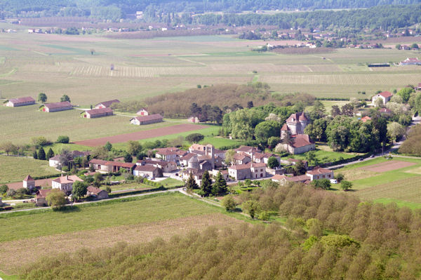 Anglars depuis le haut de Las Plantades