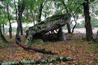 Un dolmen a La Pierre Levee