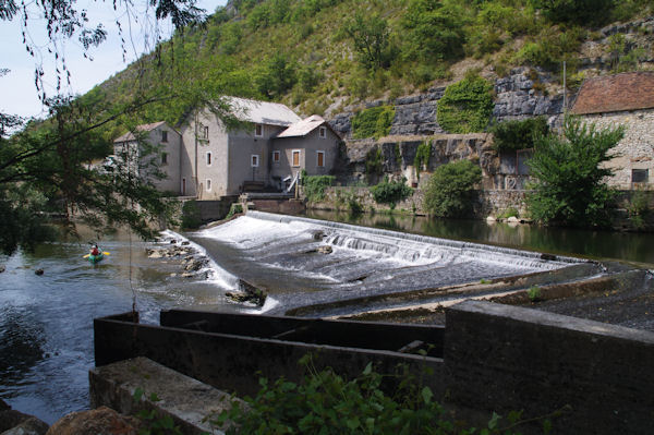 Le barrage du Moulin de la Merlie