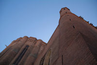 Face Nord de la Cathdrale Sainte Ccile  Albi