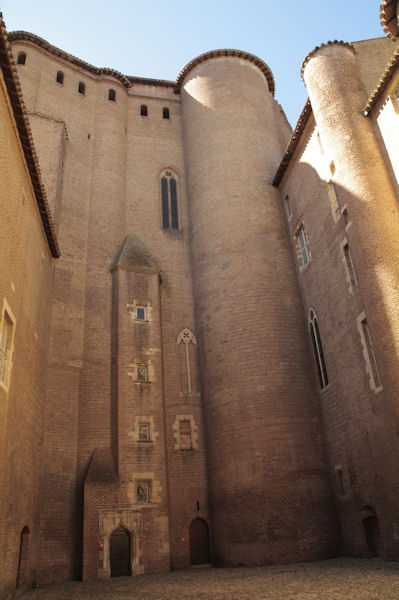 La cour intrieur du Palais de la Berbie