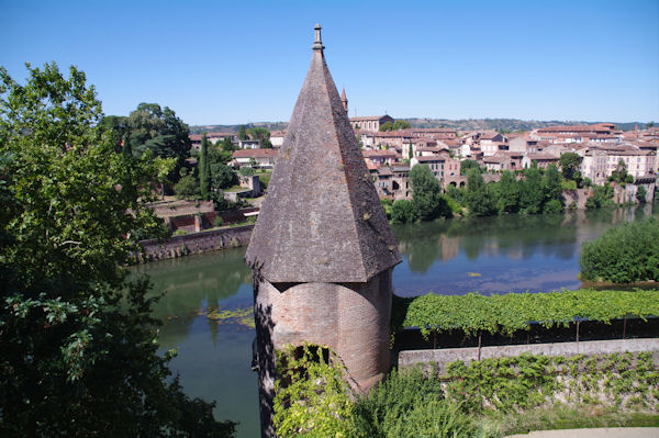 Le Tarn depuis l_esplanade du Palais de la Berbie