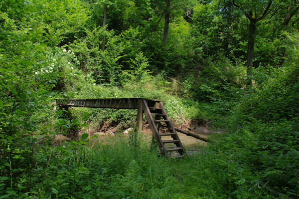 Quatrime passerelle sur la Durencuse