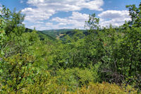 Au dessus de la valle de l_Aveyron