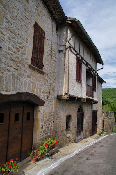 Maison dans bruniquel