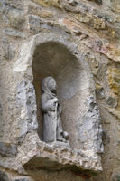 Petite statue dans Bruniquel