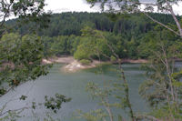 Le Lac des Cammazes depuis la fort de Crabemorte