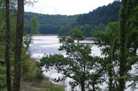 Le Lac des Cammazes depuis la fort de Crabemorte