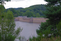 Le Barrage de Gravette sur le Lac des Cammazes