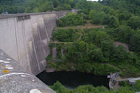 Le Barrage de Gravette sur le Lac des Cammazes