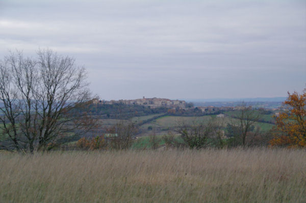 Castelnau de Montmirail depuis Au Causs