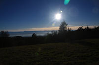 Les Pyrenees depuis La Barraque ou Las Tapios