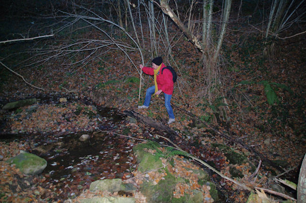 Le ruisseau de Poutou