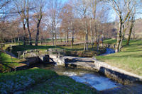 La rigole de la Montagne Noire a l'Hermitage