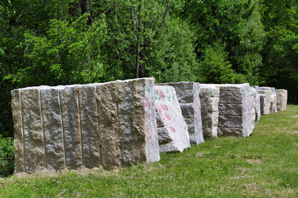 Des blocs de granit  Belherbette