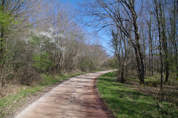 En arrivant au Rond Point de la Plgade