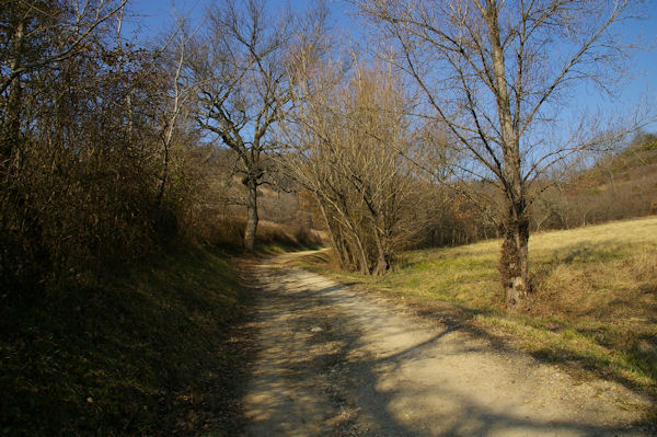 Au dpart de la valle de la Sauzire