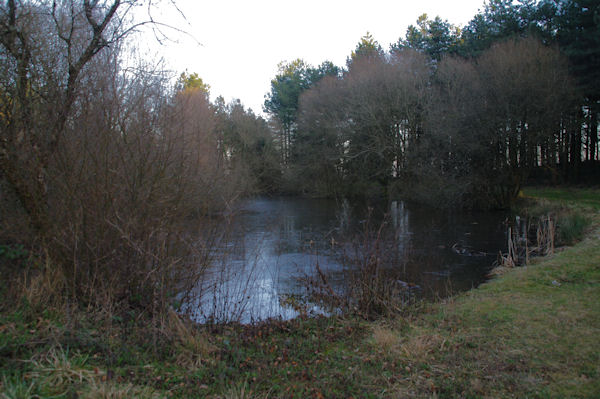 Le Lac au dessus du Col de Libert