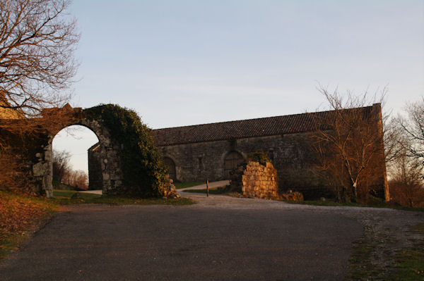 La grange de la Commanderie des Templiers de Vaour