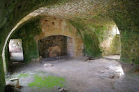 Les cuisines dans l'ancienne Commanderie des Templiers de Vaour