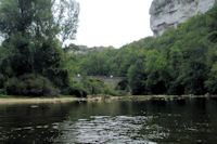 Le pont de chemin de fer a Castagnerette