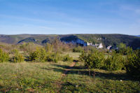 En descendant vers la vallee de l'Aveyron