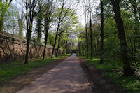 La fortification Sud Ouest dans le Bois de Boulogne