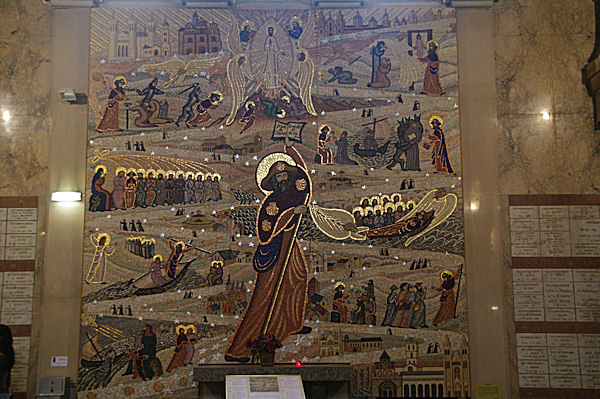 Mosaique de Saint-Jacques de Compostelle
