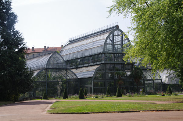 Les serres du Jardin Botanique