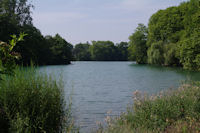 Le lac du Parc de la Tete d'Or